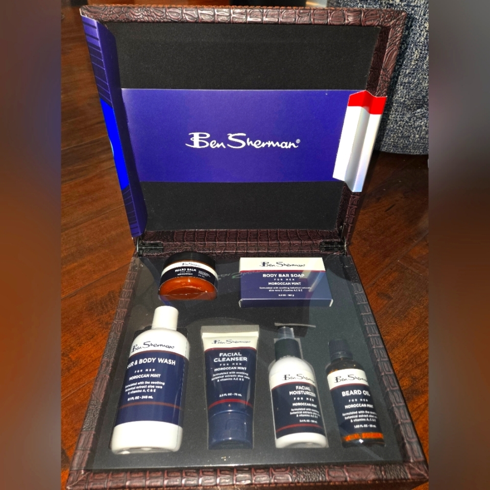 BEN SHERMAN Groom & Care Collection w/ luxury case